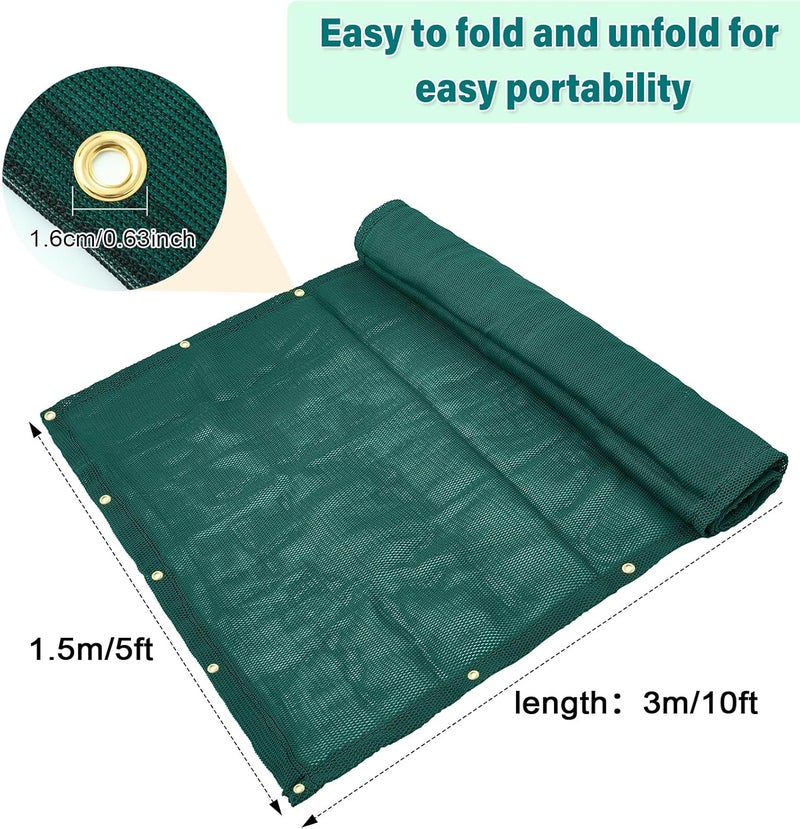 Vincreem Archery Backstop - Heavy Duty Reinforced Netting, Back Stop Net, Ideal for Outdoor Bow Arrow Practice, Target Shooting, and Home Range Use - Image 2